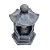 Fonte De Água Média Decorativa - Lanterna Chinesa - 29cm - Imagem 2